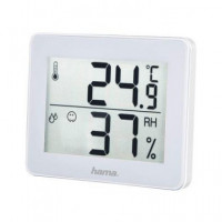 HAMA Estacion Meteorologica con Higrometro Blanco 186360