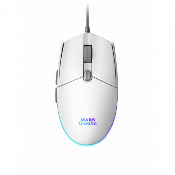 MARS GAMING  Raton Optico 3200 Dpi Mmgw White