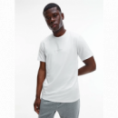 S/s Crew Neck White  CALVIN KLEIN