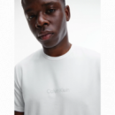 S/s Crew Neck White  CALVIN KLEIN