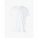 S/s Crew Neck White  CALVIN KLEIN