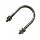 Abarcon Acero Inoxidable con Plastico Arandela y Tuerca