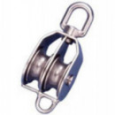 Polea Inoxidable con Giratorio Argolla Doble S315A