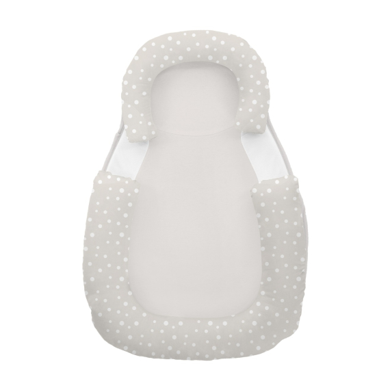 Posicionador Antivuelco de Espuma Viscoelástica Dots Beige  KIKA BOO