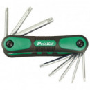 Juego de 8 Destornilladores Torx  PROSKIT