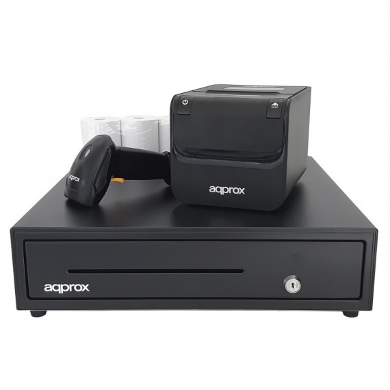 Pack Tpv APPROX Cajón+impresora+lector APPPOSPACK4180
