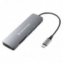 Docking Station CONCEPTRONIC Usb-c a Hdmi/usb-c/usb 3.0/SD/MICROSD
