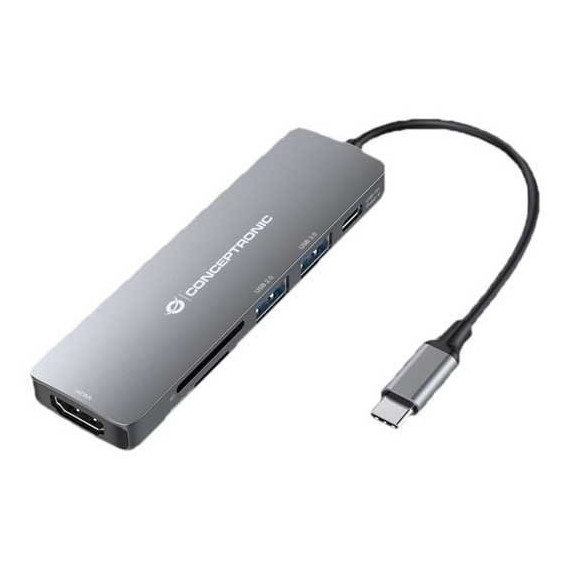 Docking Station CONCEPTRONIC Usb-c a Hdmi/usb-c/usb 3.0/SD/MICROSD