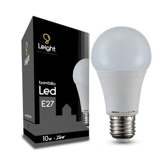 Bombilla E27 12W Luz Cálida  LEIGHT