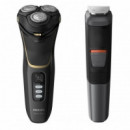 Afeitadora PHILIPS S3333/58 + Multigroom MG5720