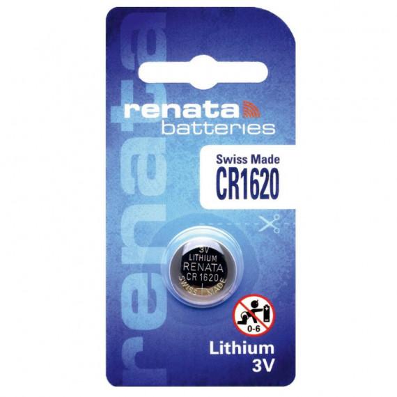 Pila Botón CR1620 3V RENATA