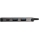 Hub SITECOM Usb-c Macho a 4 Puertos 2X USB 3.1 + 2X Usb-c 3.1