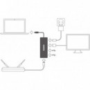 Docking SITECOM Usb-c a HDMI + Usb-c + 2 Puertos USB 3.0 + Lan