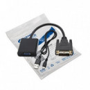Conversor Dvi-d 24+1 Macho a VGA Hembra  NANO CABLE