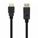Cable Displayport - HDMI 1,5MTRS.  AISENS