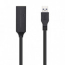 Cable USB 3.0 Prolongador con Amplificador y Alim.a/m-a/h 10M  AISENS