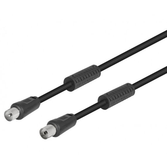 Cable de Antena TV 2,5MTS. (con Ferrita)  DIMELEC
