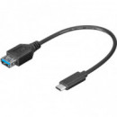Cable USB-C 3.1 macho - USB-A 3.0 hembra OTG