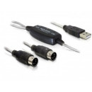 Cable USB Midi Delock