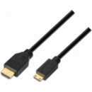 Cable HDMI a Mini HDMI 3MTS.  AISENS