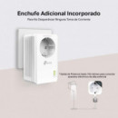 Plc TP-LINK AV1000 Gigabit con Enchufe Incorporado TL-PA7017P