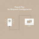 Plc TP-LINK AV1000 Gigabit con Enchufe Incorporado TL-PA7017P