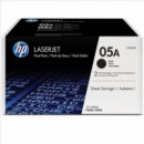 Tóner HP 05A Negro 2.300 Paginas (pack 2 Unidades )