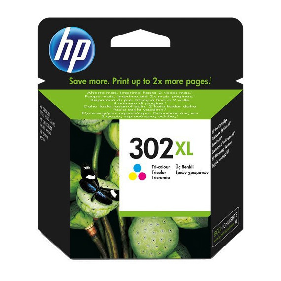 Tinta HP 302XL Color