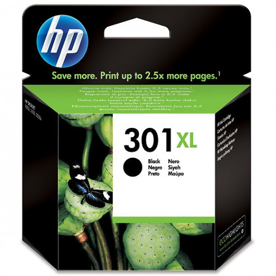 Tinta HP 301XL Negro