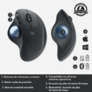 Ratón Trackball Inalámbrico LOGITECH Ergo M575 2000DPI