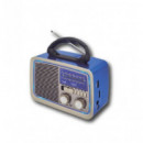 Radio Am/fm con Altavoz y Antena DAEWOO DW1037 Plata