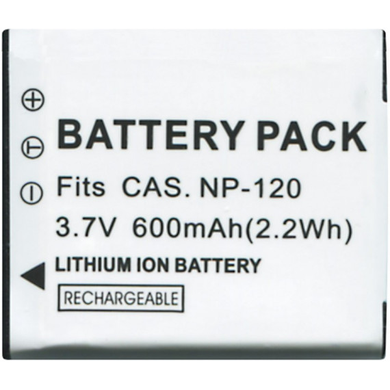Batería de Cámara para Casio NP-120  NIMO