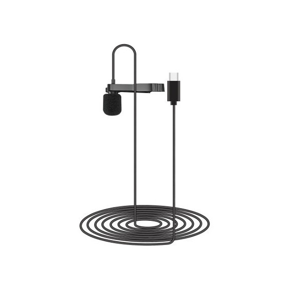 Micrófono de Solapa Omnidirecional Usb-c  DIMELEC
