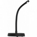 Base de Micrófono Sobremesa con Flexo  FONESTAR