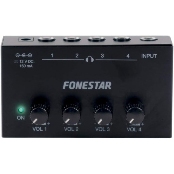 Conmutador/amplificador de Auriculares  FONESTAR