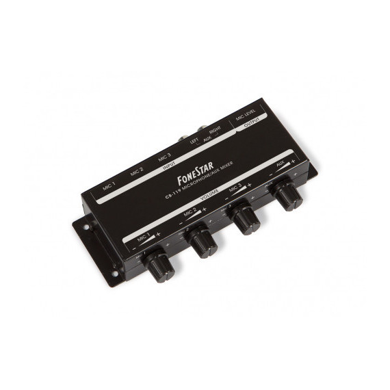 Mezclador de Micrófonos y Auxiliar  FONESTAR