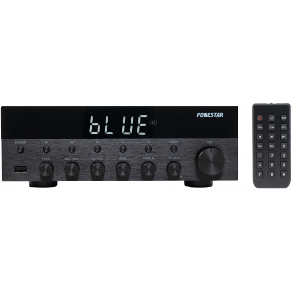 Amplificador Estéreo 15W + 15W BLUETOOTH / USB / Fm  FONESTAR