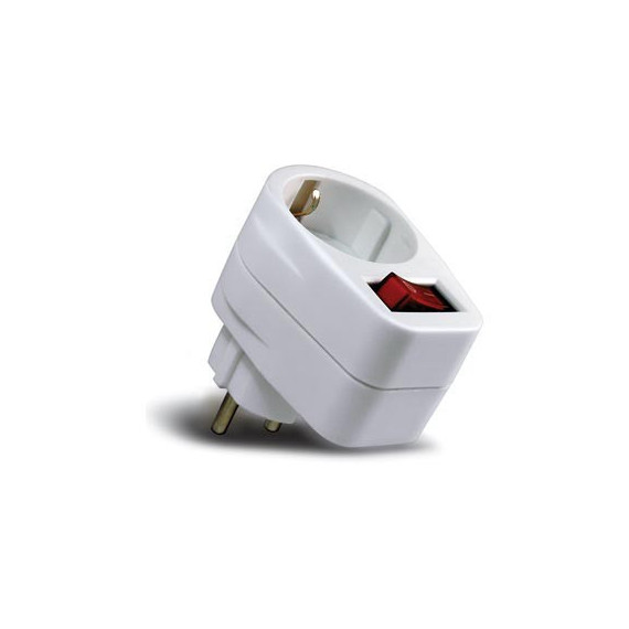 Ladrón Sukko de 1 con Interruptor  HEPOLUZ