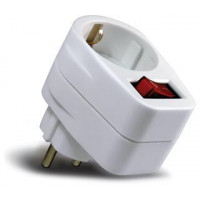 Ladrón Sukko de 1 con Interruptor  HEPOLUZ