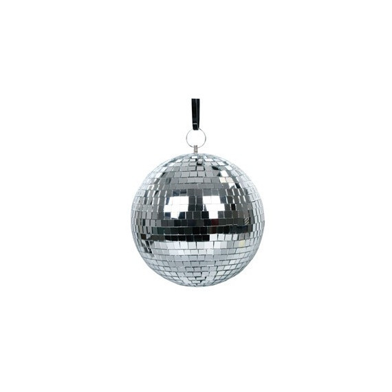 Bola de Espejos Blanca de 12" 30CM  BASICXL