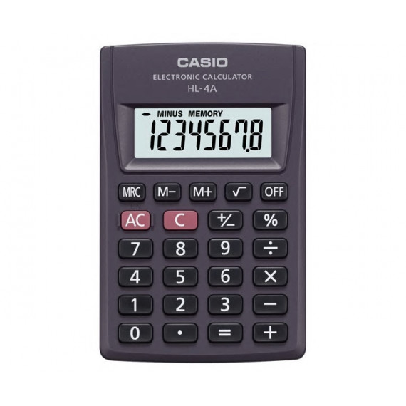 Calculadora CASIO Bolsillo HL-4ER