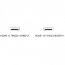 Adaptador HDMI Hembra a HDMI Hembra  NIMO