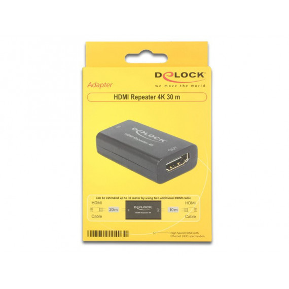 Repetidor HDMI V1.4B, 3.4GBPS hasta 4K X 2K, Full HD 3D  NANO CABLE