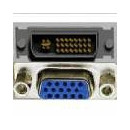 Adaptador Dvi-i Macho a VGA Hembra  DIMELEC