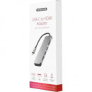 Docking SITECOM Usb-c a HDMI + Hub + Lector Tarjeta