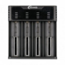 Cargador Baterías Cilíndricas de Ion-litio/ni-mh 4 Canales  NIMO