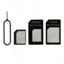 Adaptador MIcro Sim + Nano Sim