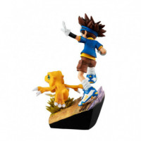 Figura Taichi Yagami y Agumon  Digimon Adventure Serie G.e.m.  MEGAHOUSE