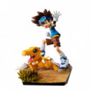 Figura Taichi Yagami y Agumon  Digimon Adventure Serie G.e.m.  MEGAHOUSE