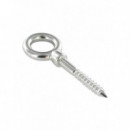 Cancamo Inoxidable Tirafondo con Anilla